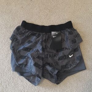 Nike Air Black and Gray Shorts